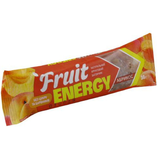 Батончик фруктовый Fruit Energy (Фрут Энерджи) Абрикос